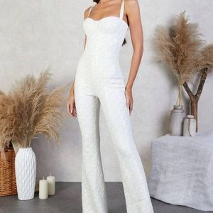 Nadine Merabi Hailey Jumpsuit Sold Out Medium/US 8